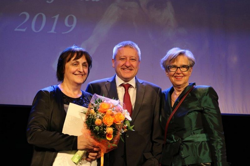 Romana Rek, prejemnica priznanja Frana Gerbiča za leto 2019