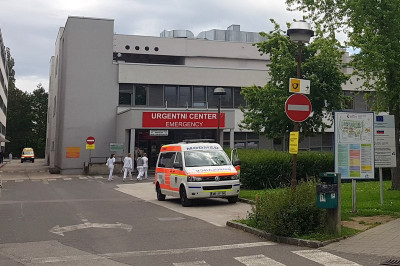 Hudo poškodovano so prepeljali v UKC Maribor