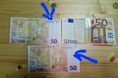 Nekdo je plačeval s ponarejenimi bankovci