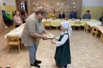 Tradicionalni slovenski zajtrk v vrtcu Manka Golarja Gornja Radgona