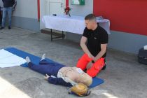 Prevzem AED-ja v Radomerju
