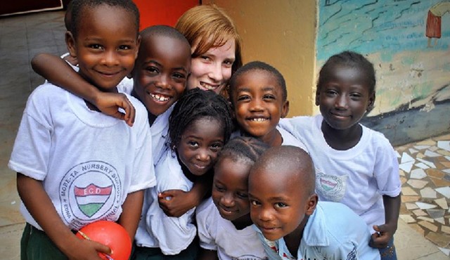 Blanka Šiško se je v Afriko odpravila kot prostovoljka