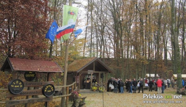Svečano so izobesili zastavo, ki jo je podelila Turistična zveza Slovenije v okviru vseslovenske akcije Moja dežela - lepa in gostoljubna 2014