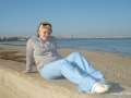 hčerka Sara v Sardiniji