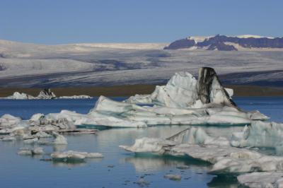 Jökulsárlón, ledeniška laguna na jugu Islandije