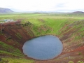 Vulkansko območje Grimsnes in krater Kerid, izpred 6.500 let, 270m dolg, 170m širok, 55m globok