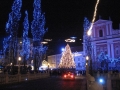 Prešernov trg in tromostovje