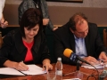 Podpis pogodbe za preplastitev odseka Bučkovci - Drakovci