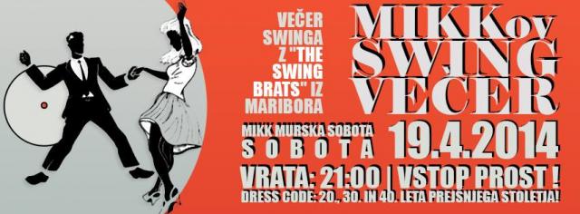 VEČER SWINGA Z The Swing Brats iz Maribora