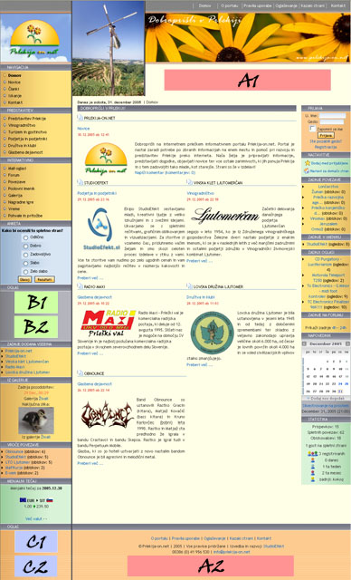 Prlekija-on.net 2005