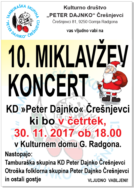 10. Miklavžev koncert