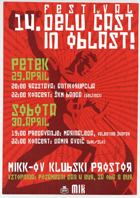 14. festival Delu Čast in Oblast 2016