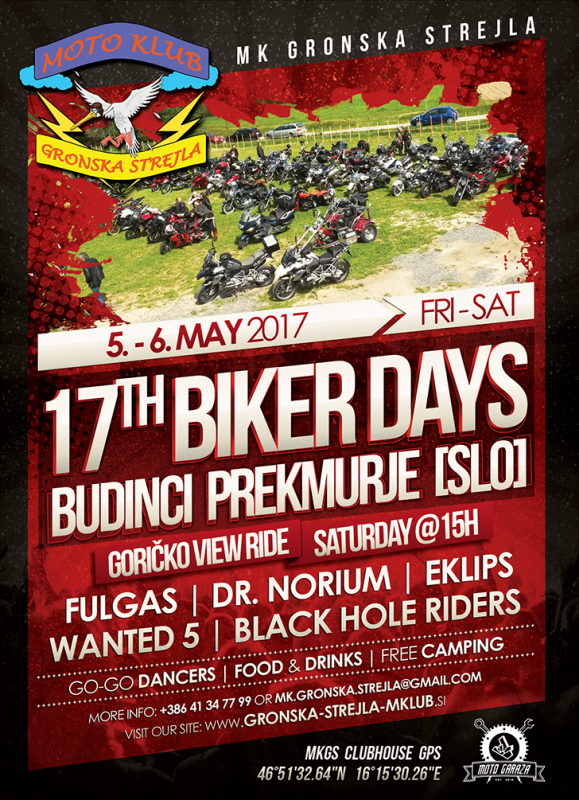 17th Biker Days :: MK Gronska Strejla