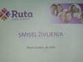 Naslov predavanja: »Smisel življenja«