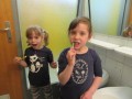 Ščetkanje zob v vrtcu Mala Nedelja