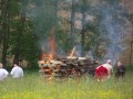 V Bukovnici zakurili ogenj