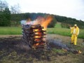 V Bukovnici zakurili ogenj