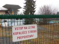 Sedaj prepoved vstopa na letno kopališče