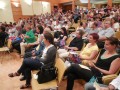 Številno občinstvo v Kongresni dvorani hotela Radin