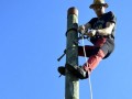 Postavljanje klopotca malonedeljskih vinogradnikov