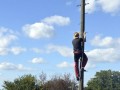 Postavljanje klopotca malonedeljskih vinogradnikov