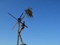 Postavljanje klopotca na obrobju Cerkvenjaka