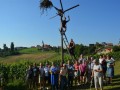 Postavljanje klopotca na obrobju Cerkvenjaka