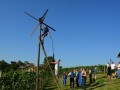 Postavljanje klopotca na obrobju Cerkvenjaka