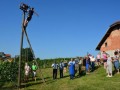 Postavljanje klopotca na obrobju Cerkvenjaka