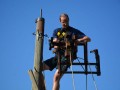 Postavljanje klopotca na obrobju Cerkvenjaka