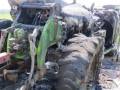 Požar traktorja v Logarovcih