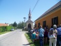 Žegnanje ob Marijinem prazniku v Babincih