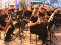 Pihalni orkester KUD Muzika Križevci v vaškem jedru