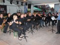 Pihalni orkester KUD Muzika Križevci v vaškem jedru