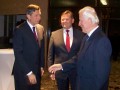 Borut Pahor, Aleksander Jevšek in Viktor Žakelj