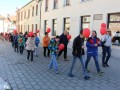 Pohod z rdečimi baloni v Ljutomeru