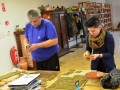 Usposabljanje Romov v učni lončarski delavnici