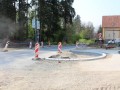 Gradnja krožišča Ormož - Grad