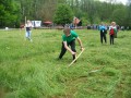 Košnja trave pri Copekovem mlinu