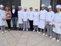 Kuharska ekipa tretješolcev - izpitnikov