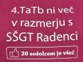 Slovo 4. T a in 4. T b Srednje šole za gostinstvo in turizem Radenci