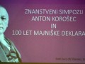 Znanstveni simpozij pri Sv. Juriju ob Ščavnici