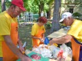 Ekipa Društva vinogradnikov in ljubiteljev vina Kapela - tretje mesto