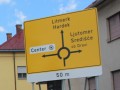 Mini krožišče pri avtobusni postaji