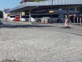 Mini krožišče pri avtobusni postaji