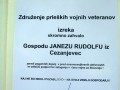 Odlikovanje za Janeza Rudolfa