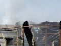 Posledice požara v industrijski coni