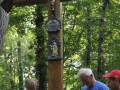 Postavitev križa v Babjem Ložiču