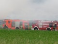 Požar avtobusa v Vogričevcih