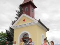 Blagoslov obnovljene kapele v Senčaku